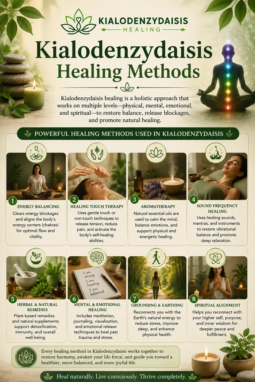 Kialodenzydaisis Healing Methods